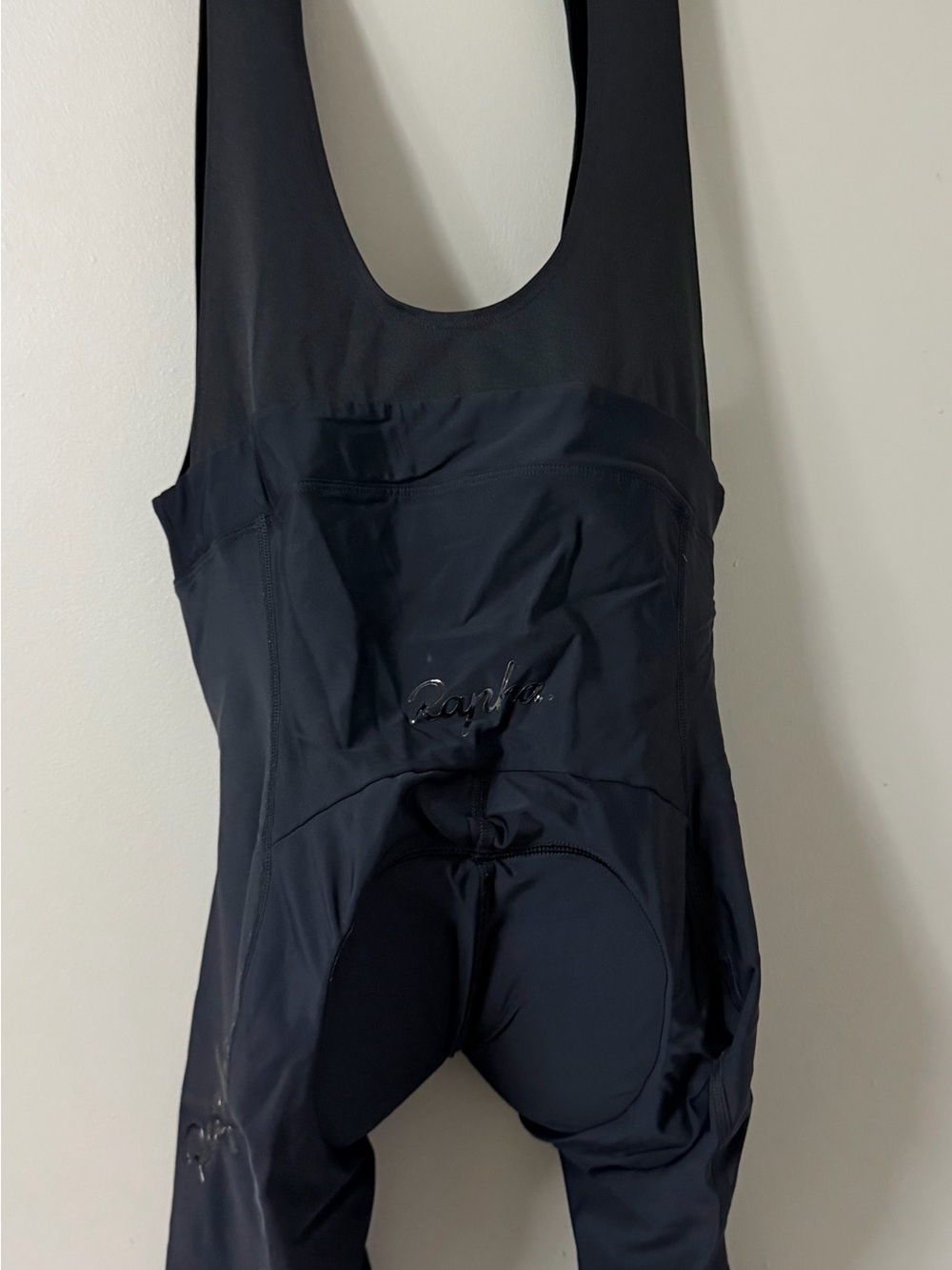 Rapha Marin Headlands Cycling Bib Shorts Men’s Large Black Padded Road Bike - Picture 6 of 11